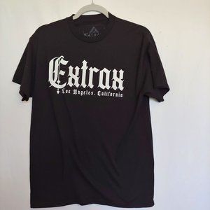 Extrax Los Angeles black mens TShirt Medium